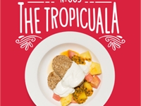 The Tropicuala. Mango, passion fruit, pineapple, guava and yoghurt.